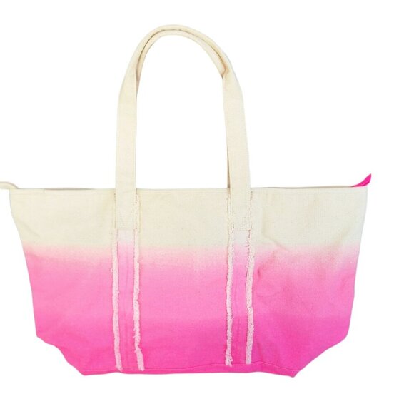 NWT Victoria Secret Ombre Beach Tote - Picture 4 of 11